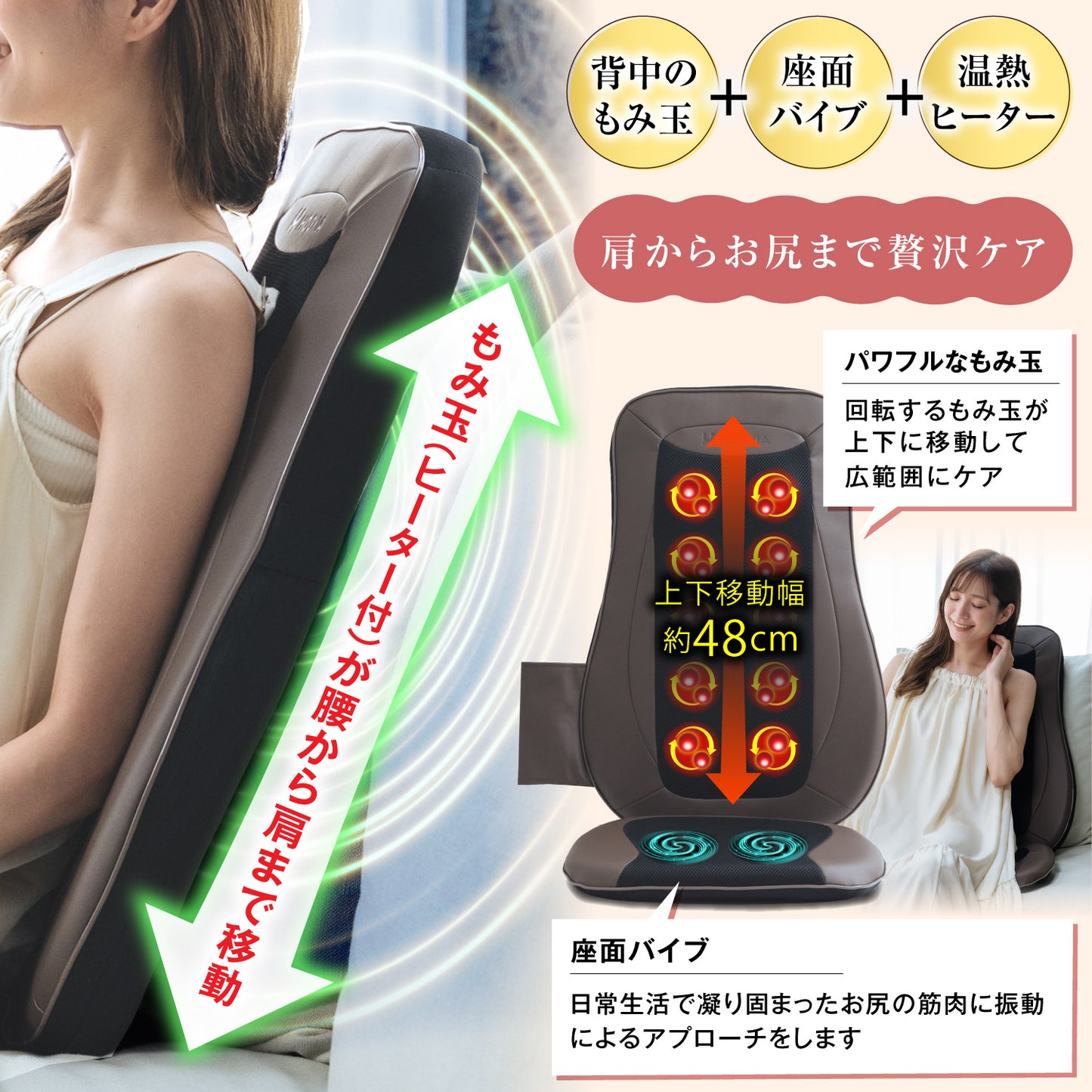 マッサージシート HGX-107DA